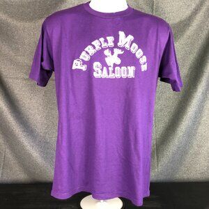 Vintage Purple Moose Saloon Ocean City, Maryland Tee T-shirt Men's L (42-44)